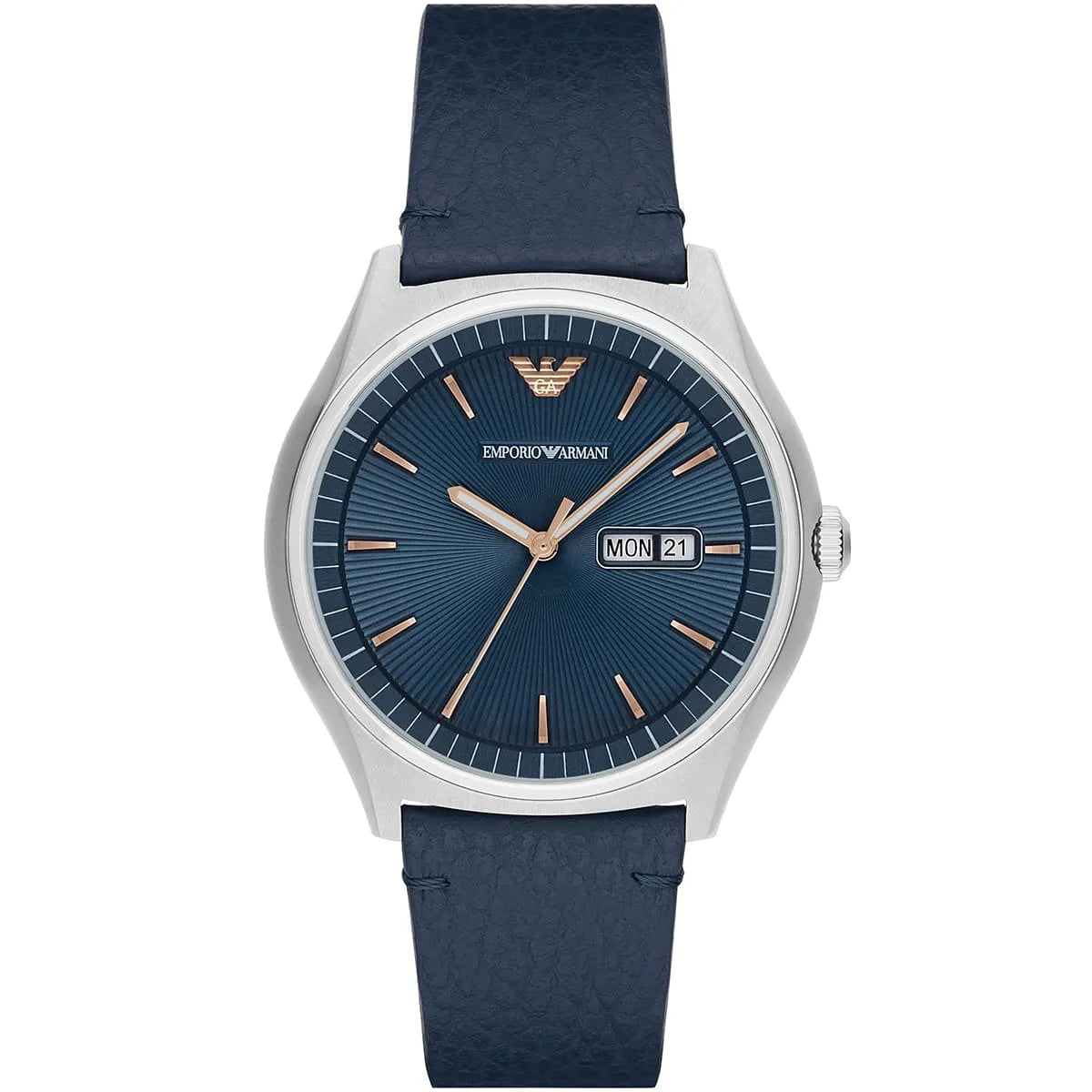 Emporio Armani Gianni T-Bar Quartz Black Dial Ladies Watch - AR1978