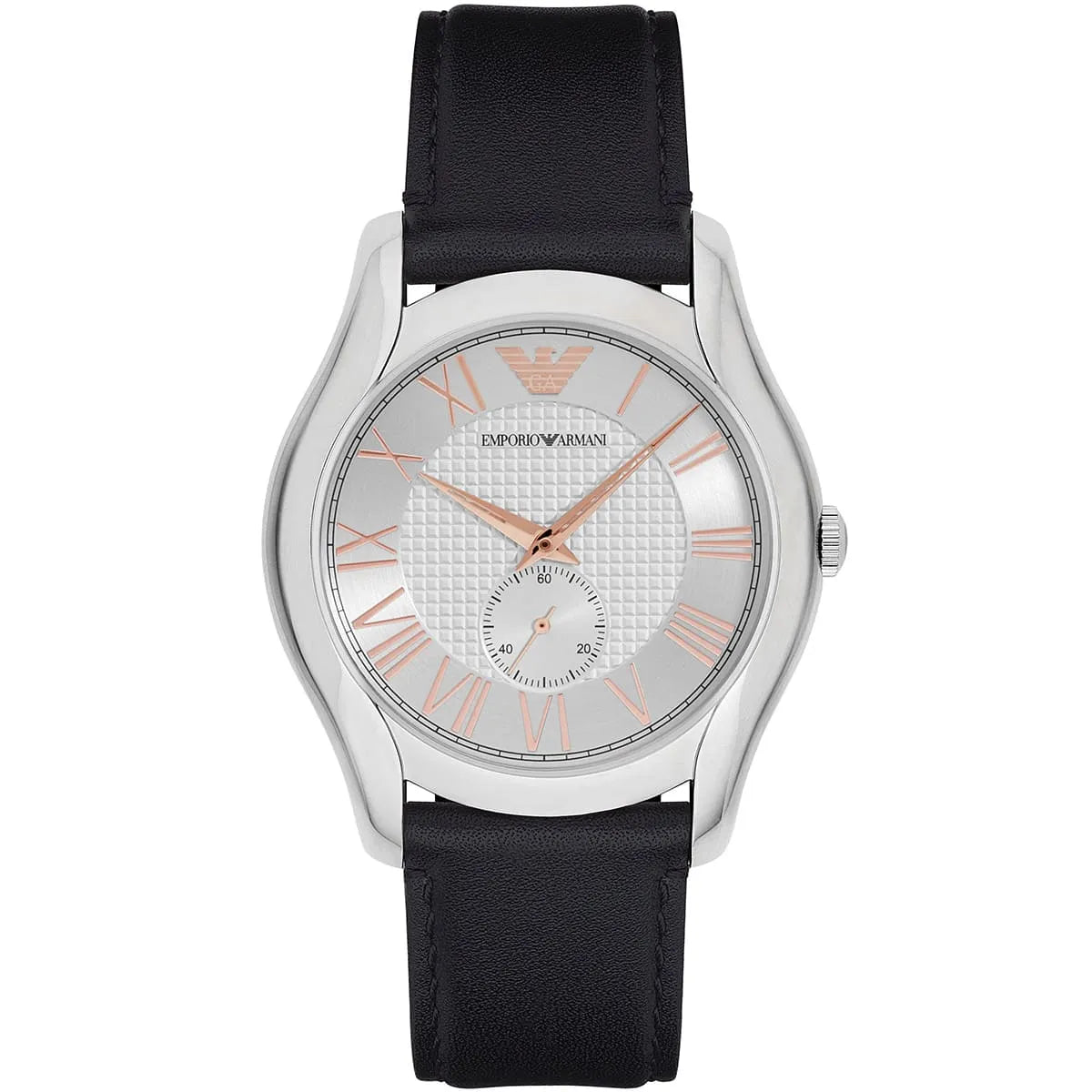 Men's Emporio Armani Dress classically styled Black Strap Men's Watch - AR1984