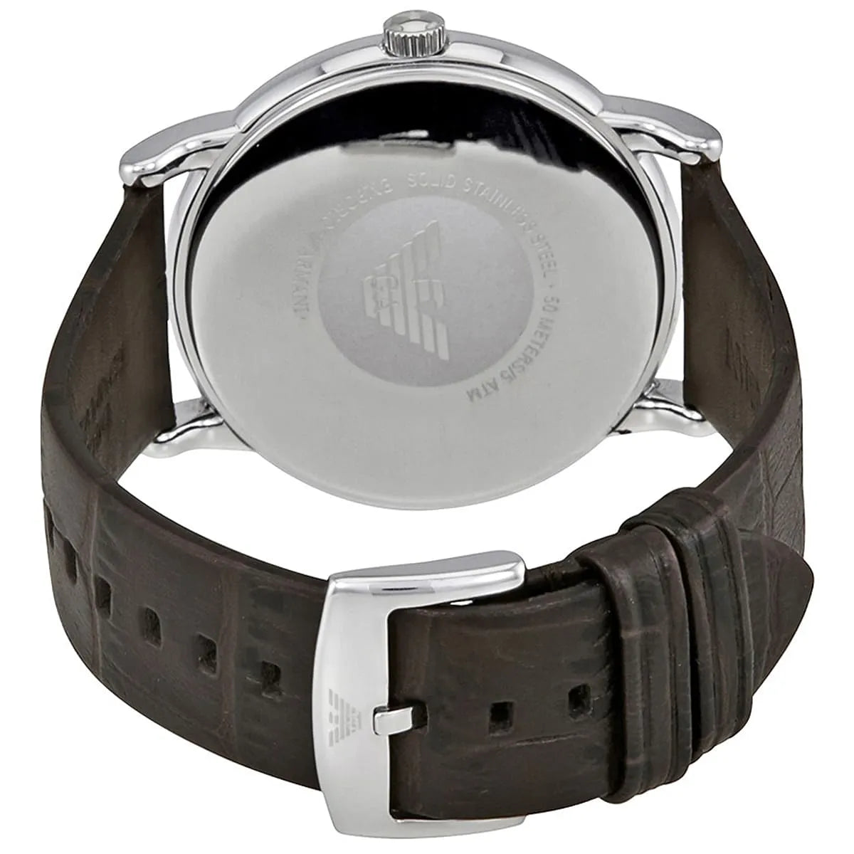 Emporio Armani Luigi Black Dial 42mm Mens Watch AR1996