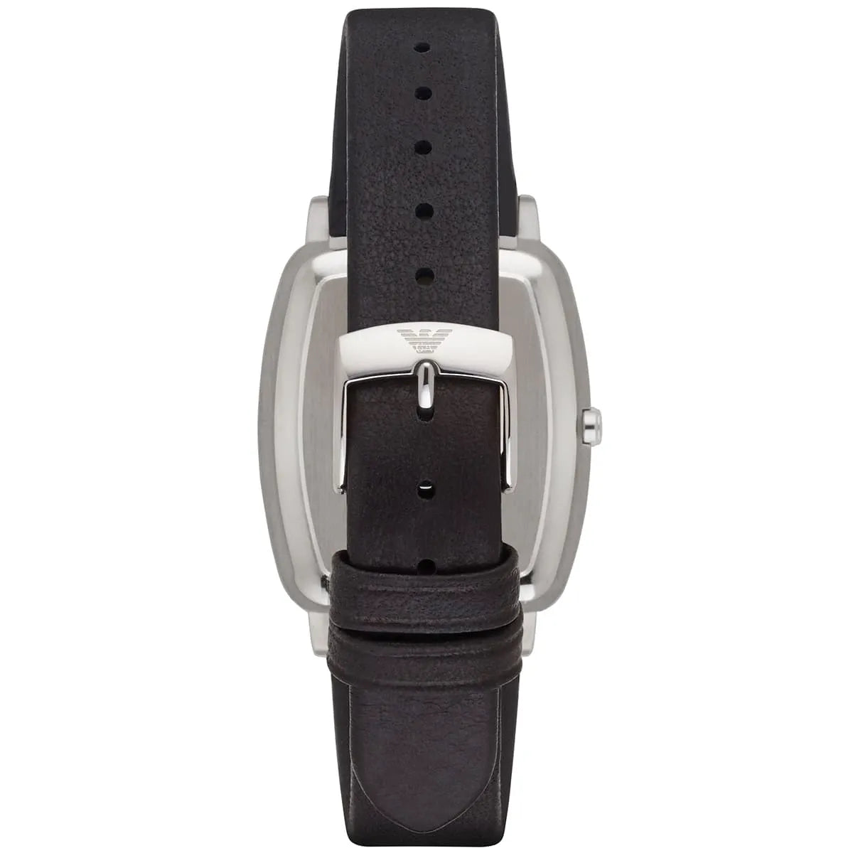 Emporio Armani Retro Black Leather Men's Watch AR2490