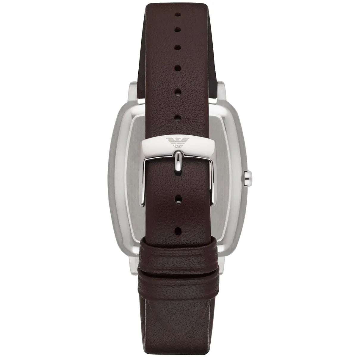 Emporio Armani 37mm Quartz Leather Strap Blue Dial Men's Watch AR2491