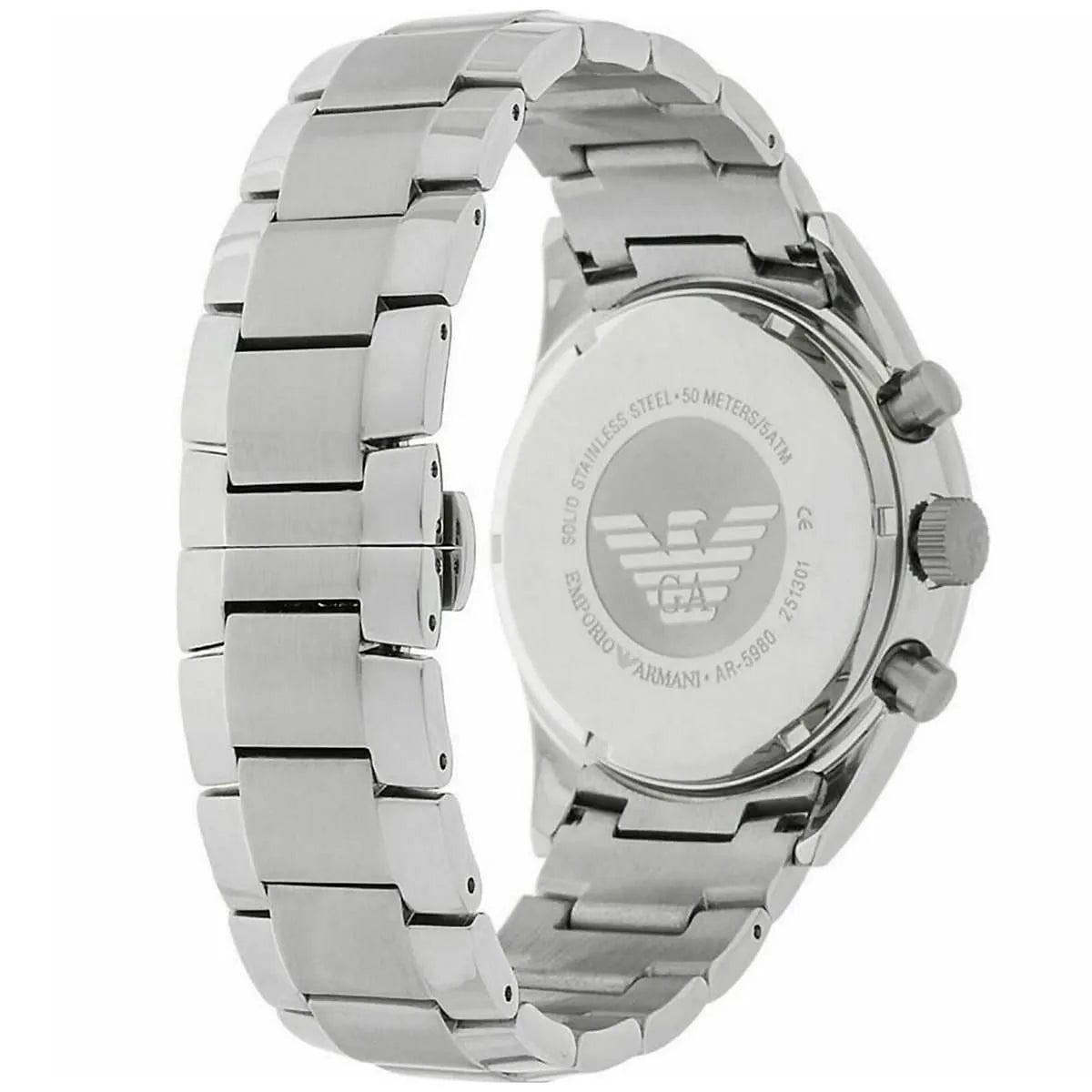 AR5980 side profile showing case thickness and bracelet links
