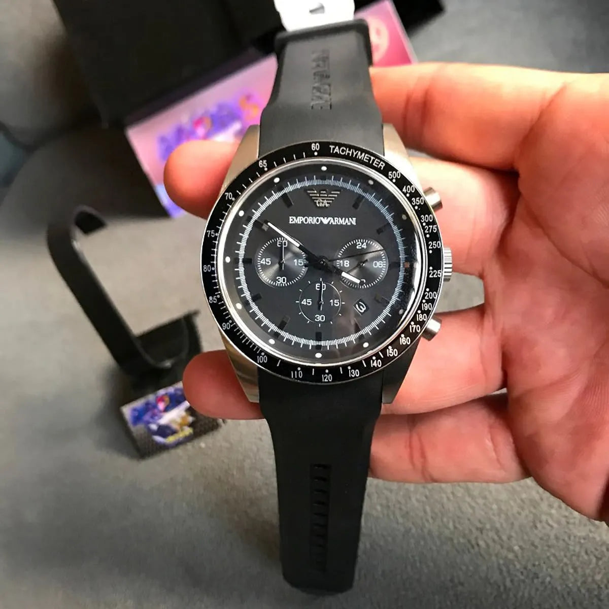 Emporio Armani Chronograph Sportivo Men's Watch - AR5985