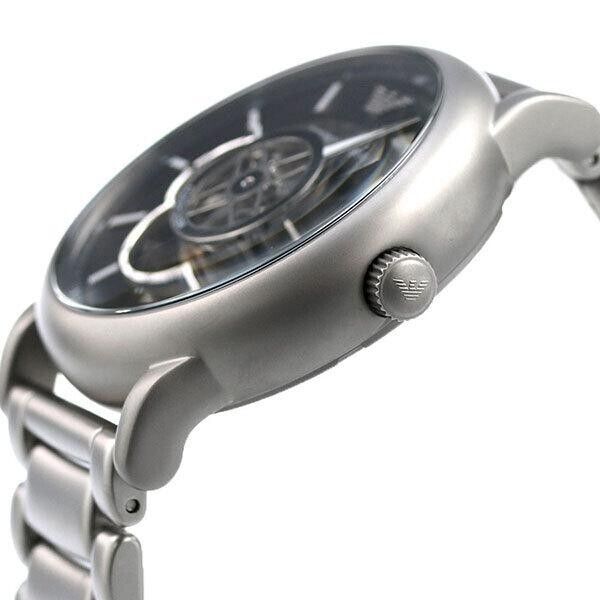Emporio Armani Black Dial Automatic Men's Watch - AR60021