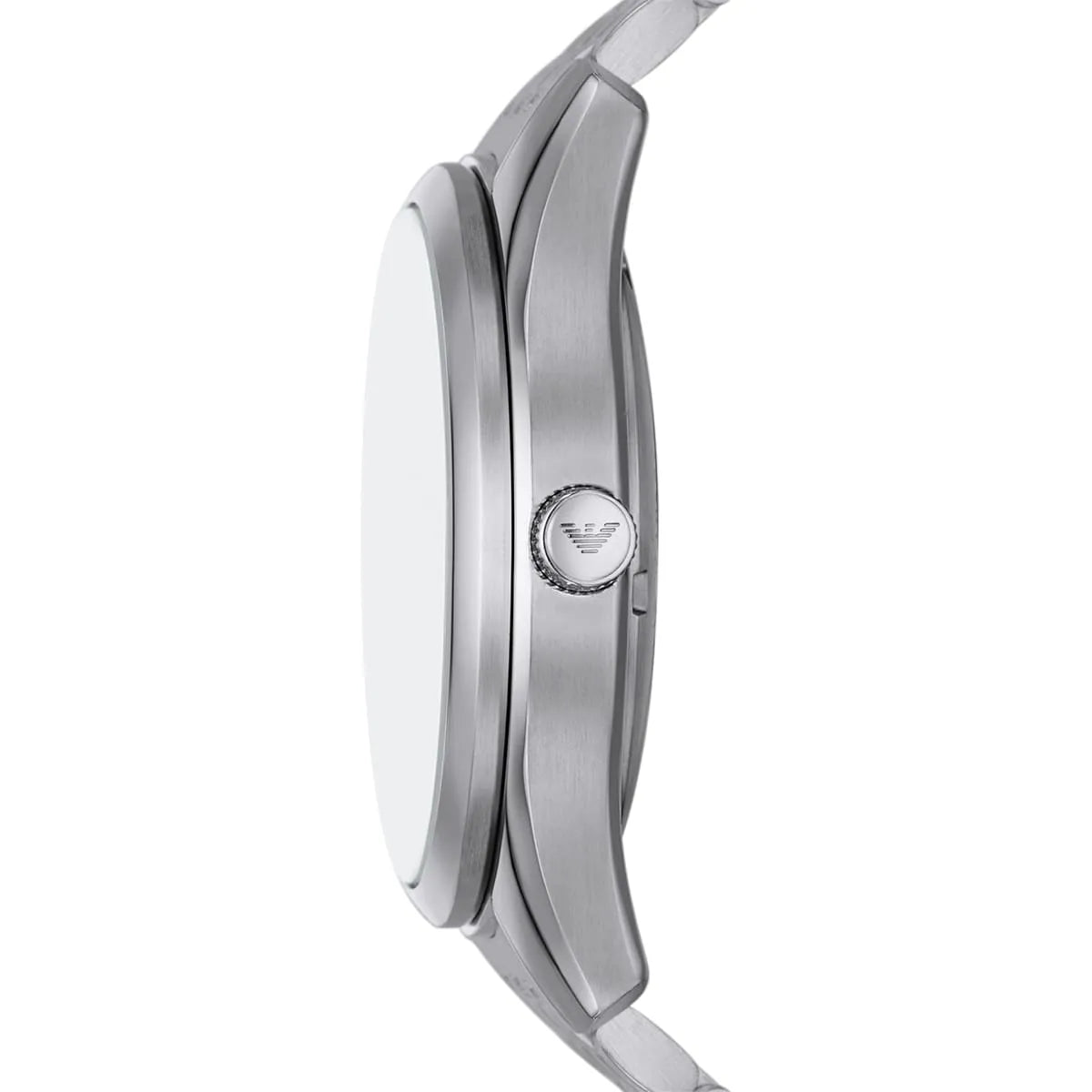 Emporio Armani AR60076 side profile with strap detail