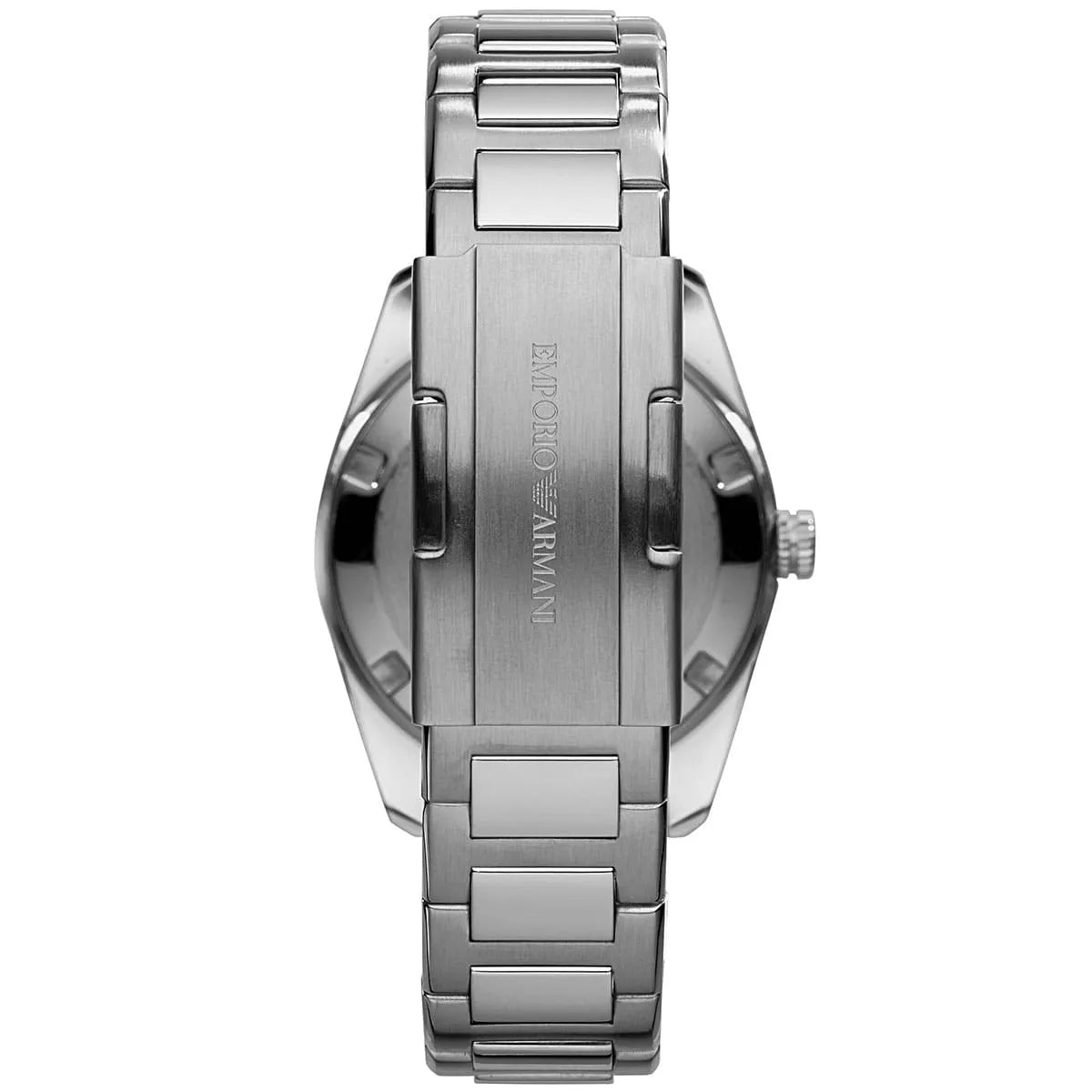 Emporio Armani New Tazio Medium Black Dial Men's Watch - AR6019