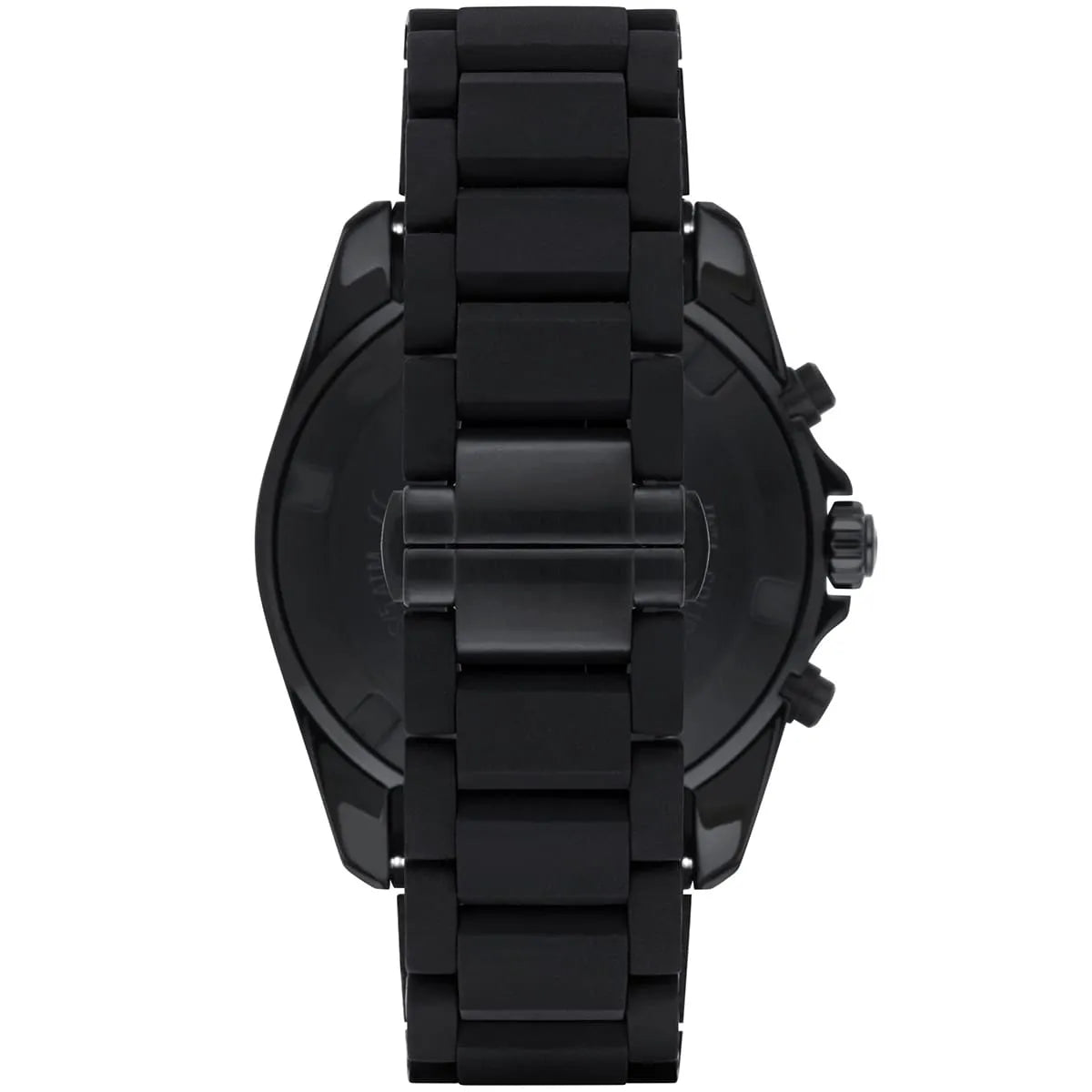 Emporio Armani Sigma Chronograph Blue Dial Black Silicone Strap Watch For Men - AR6121
