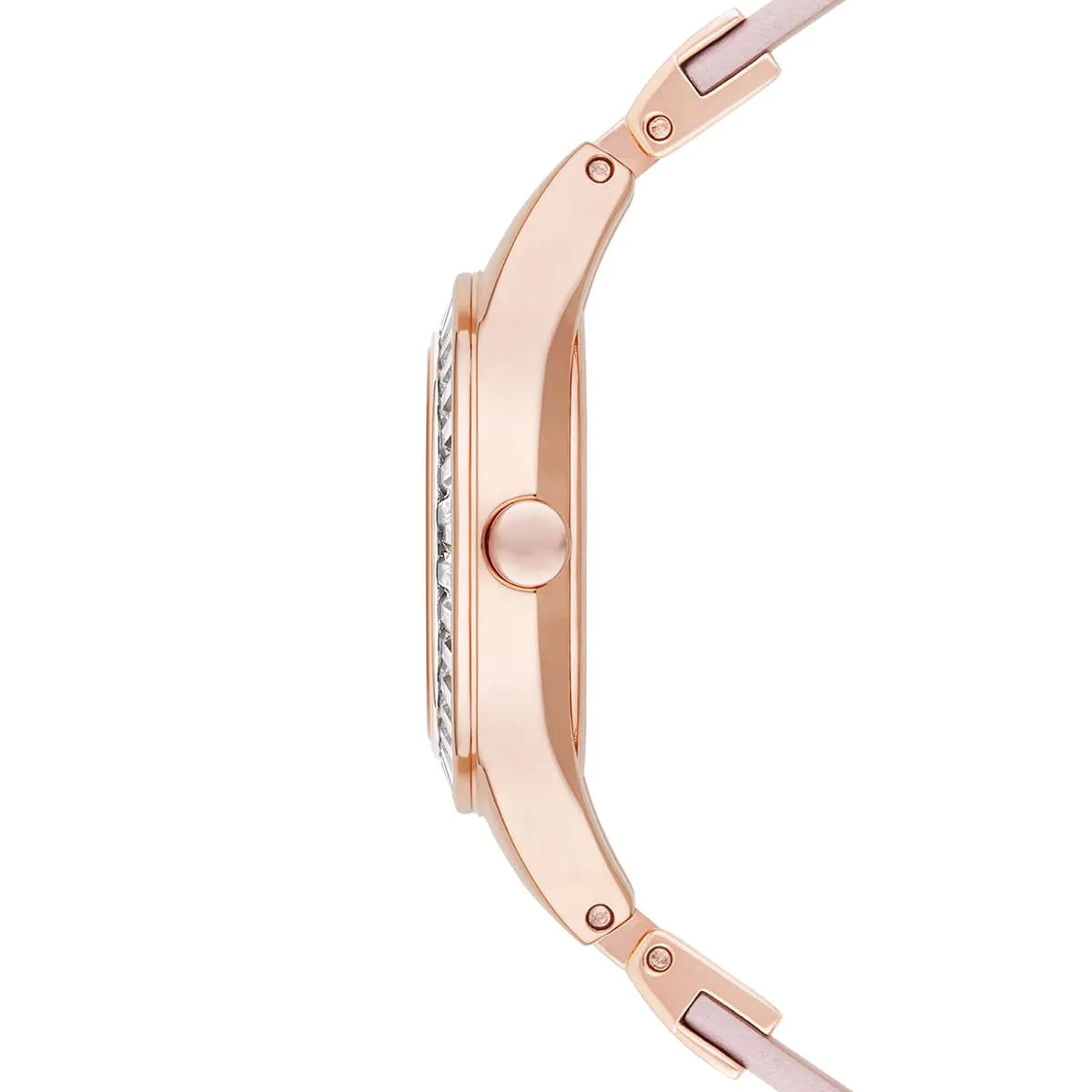 Emporio Armani Chiara Pink Rose Gold Ladies Watch AR7413
