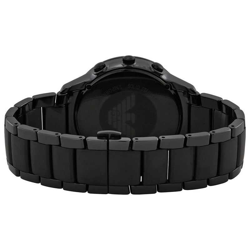 Emporio Armani Ceramica Chronograph Black Dial Men's Watch AR1451 - Watches of New Zealand #3