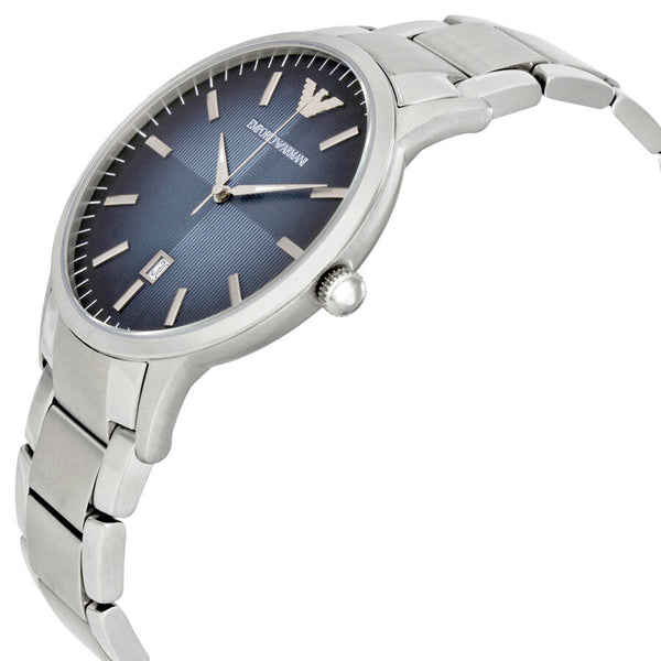Emporio Armani Classic Blue Textured Dial Men's Watch #AR2472 - Watches of New Zealand #2
