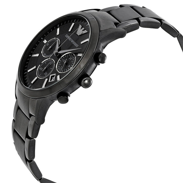 Emporio Armani Classic Chronograph Black Dial Men's Watch #AR2453 - Watches of New Zealand #2