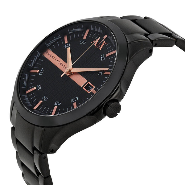 Armani Exchange Black Dial Black Ion-plated Men's Watch AX2150 - Watches of New Zealand #2