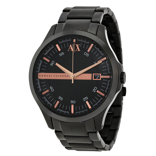 Armani Exchange Black Dial Black Ion-plated Men's Watch AX2150 - Watches of New Zealand