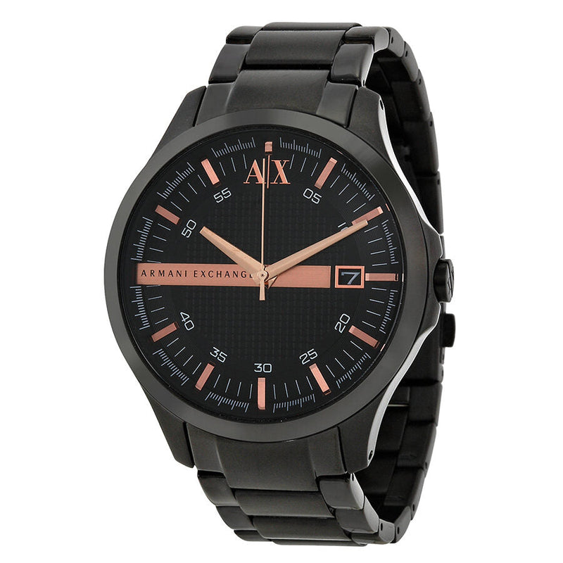 Armani Exchange Black Dial Black Ion-plated Men's Watch AX2150 - Watches of New Zealand