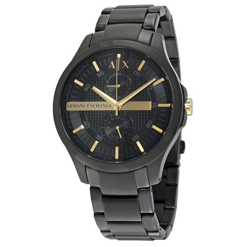Armani Exchange Black Dial Black PVD Men's Watch AX2121 - Watches of New Zealand