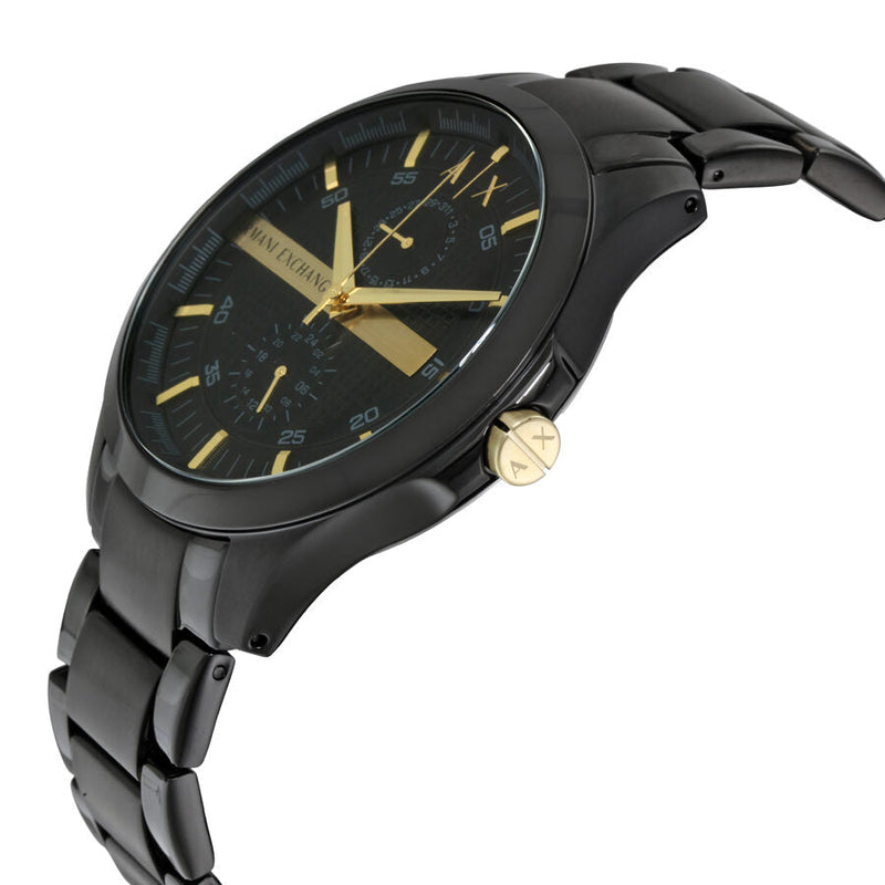 Armani Exchange Black Dial Black PVD Men's Watch AX2121 - Watches of New Zealand #2