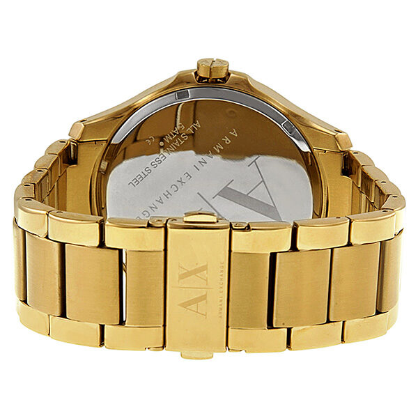 Armani Exchange Black Dial Gold PVD Men's Watch AX2122 - Watches of New Zealand #3