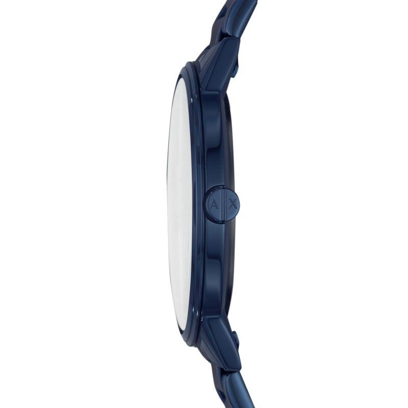 Armani Exchange Cayde AX2702 watch side profile showing case depth and thickness