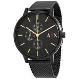 Armani Exchange Cayde Chronograph Quartz Black Dial Men's Watch AX2716 - Watches of New Zealand