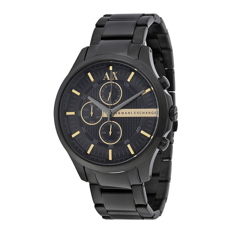 Armani Exchange Chronograph Black Dial Men's Watch #AX2164 - Watches of New Zealand