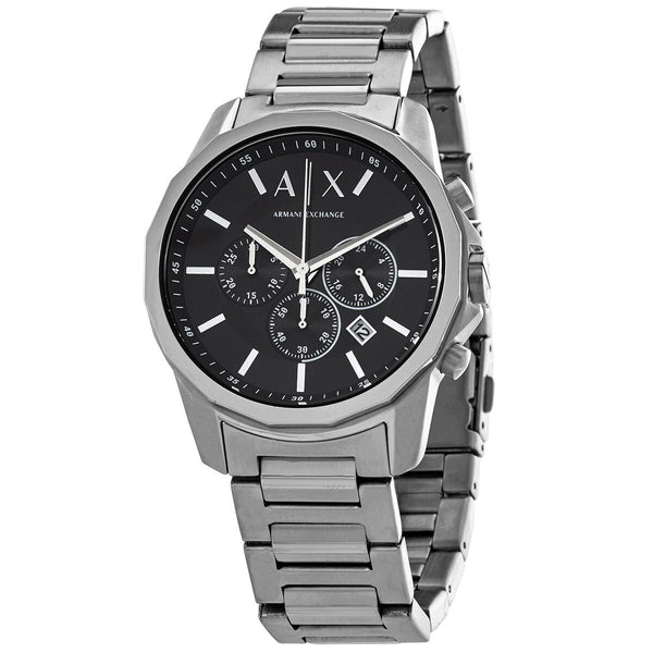 Armani Exchange Chronograph Quartz Black Dial Men's Watch AX1720 - Watches of New Zealand