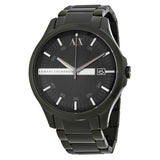 Armani Exchange Hampton Black Dial Black Ion-plated Men's Watch #AX2104 - Watches of New Zealand