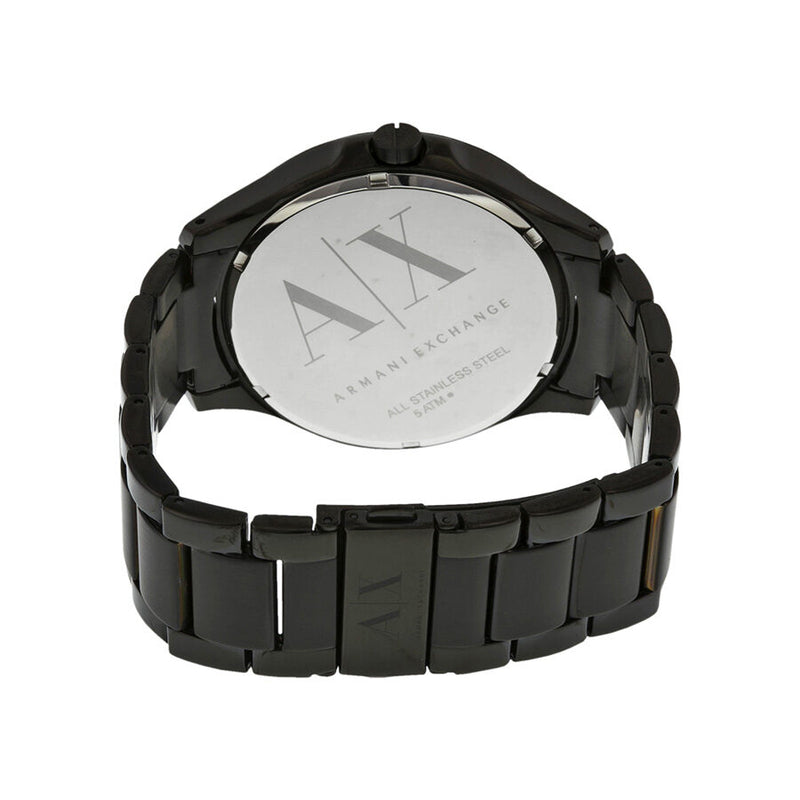 Armani Exchange Hampton Black Dial Black Ion-plated Men's Watch #AX2104 - Watches of New Zealand #3