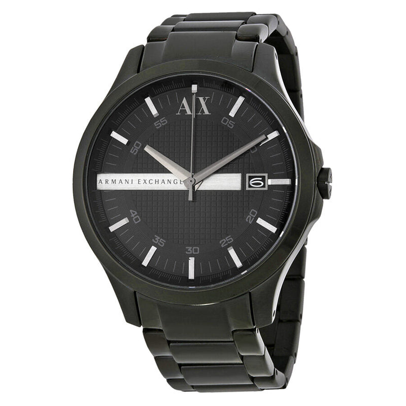 Armani Exchange Hampton Black Dial Black Ion-plated Men's Watch #AX2104 - Watches of New Zealand