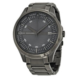 Armani Exchange Hampton Grey Textured Dial Men's Watch AX2135 - Watches of New Zealand