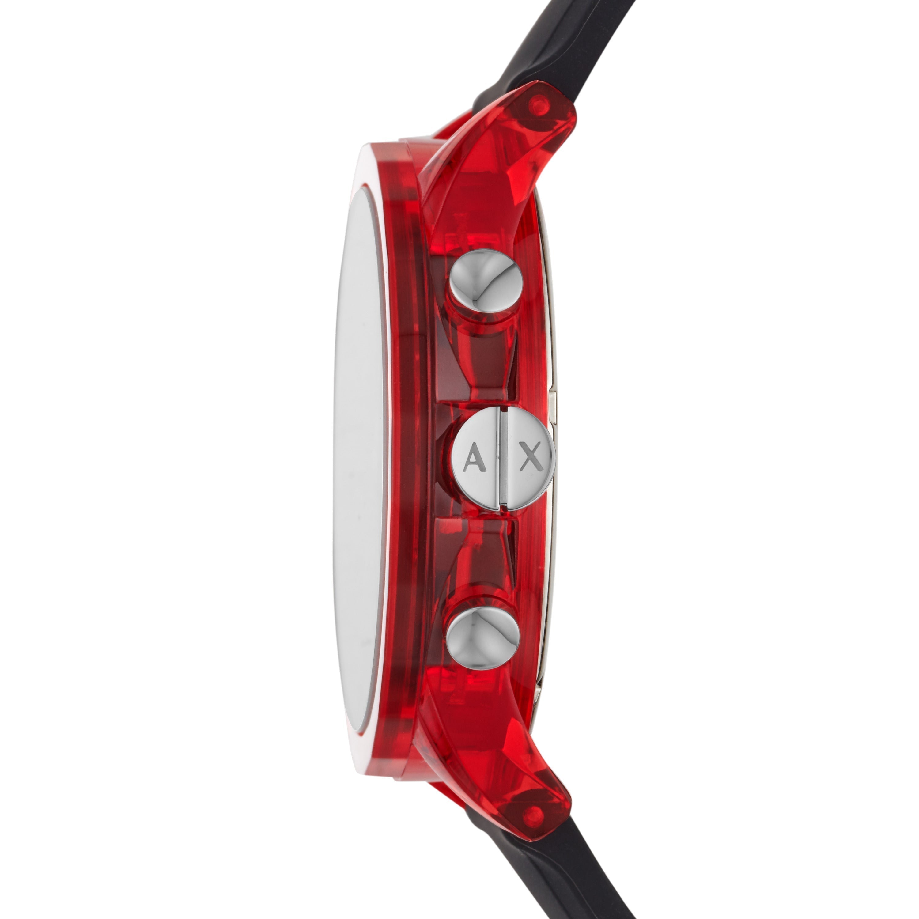 Outerbanks Red Silicon Strap Men's Watch AX1338 - The Watches Men & CO #2