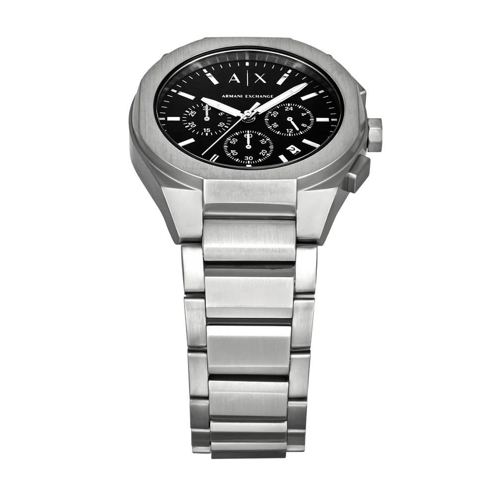 Armani Exchange Rafael Chronograph Quartz Black Dial Men's Watch AX4186