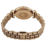 Emporio Armani Gianni T-Bar Crystal Rose Dial Ladies Watch AR11059 - Watches of New Zealand #3