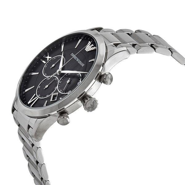 Emporio Armani Giovanni Chronograph Quartz Black Dial Men's Watch #AR11208 - Watches of New Zealand #2