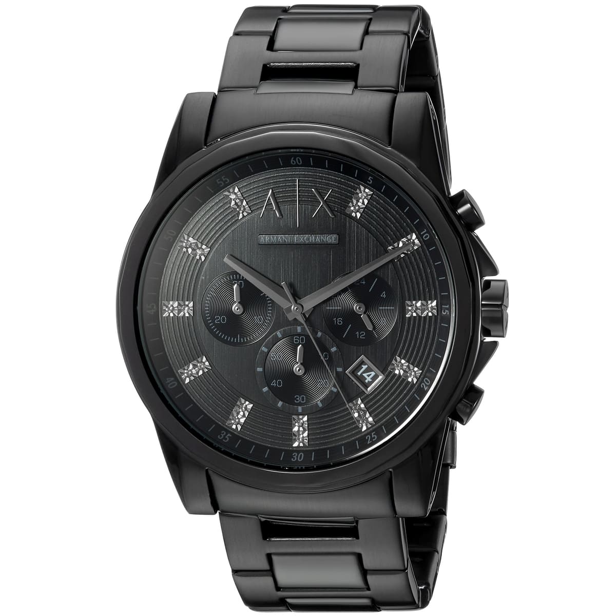 ARMANI EXCHANGE CHRONOGRAPH BLACK MEN'S WATCH AX2093