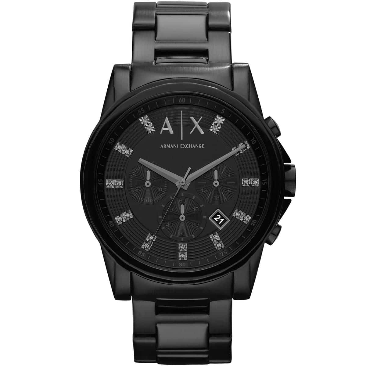 ARMANI EXCHANGE CHRONOGRAPH BLACK MEN'S WATCH AX2093