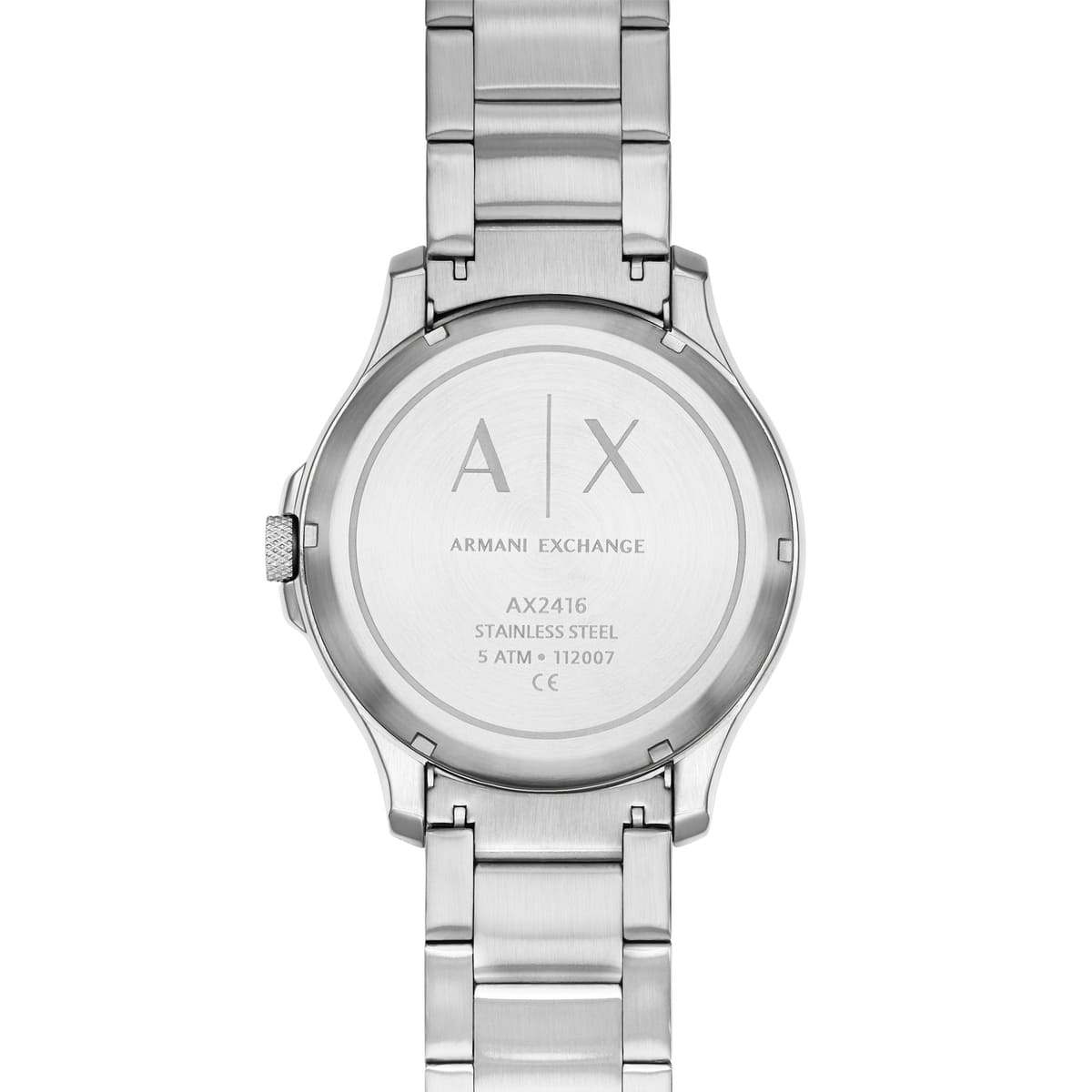 Armani Exchange Hampton Automatic Silver Dial Men's Watch AX2416