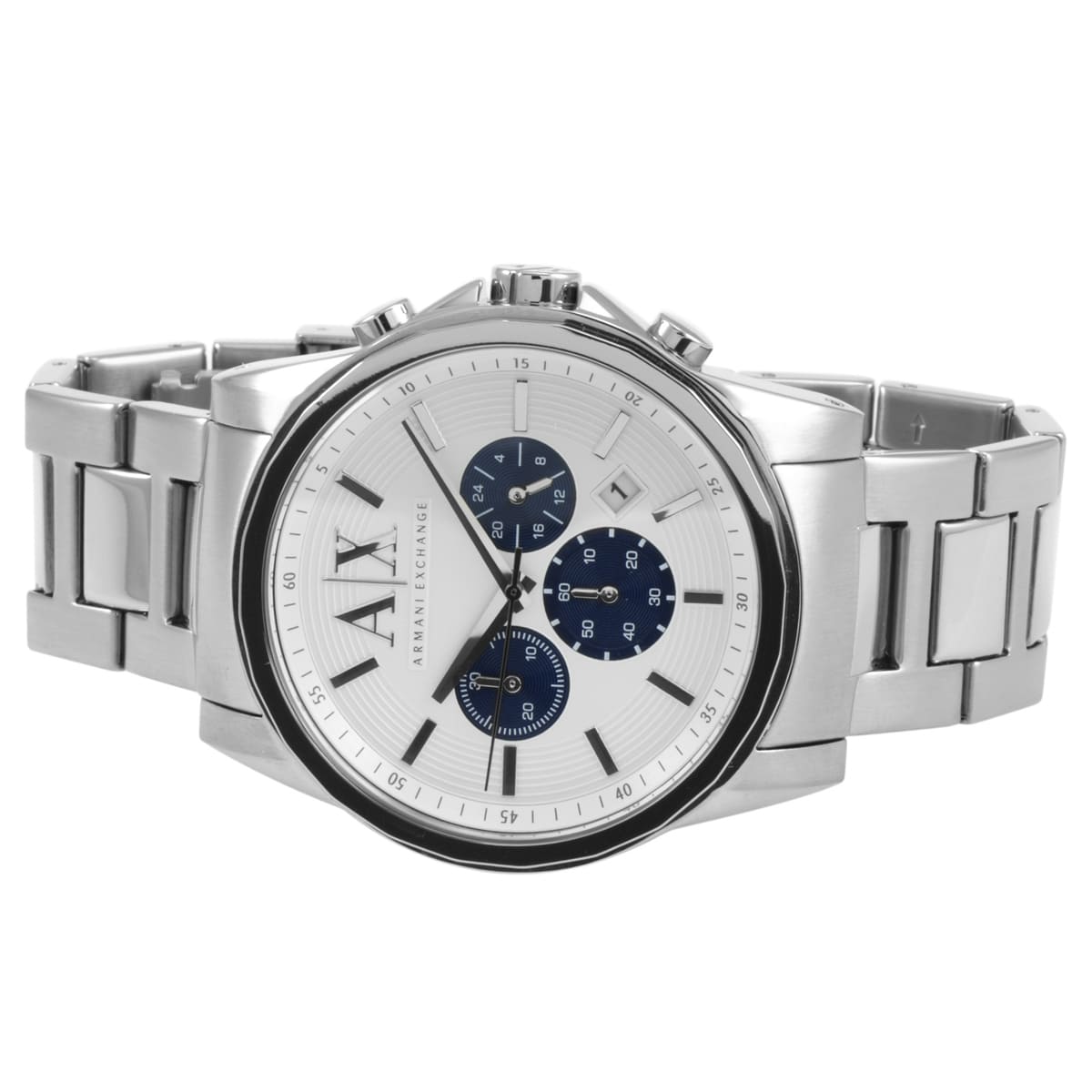 ARMANI EXCHANGE CHRONOGRAPH SILVER STAINLESS STEEL AX2500 MEN'S WATCH AX2500 - Image 6
