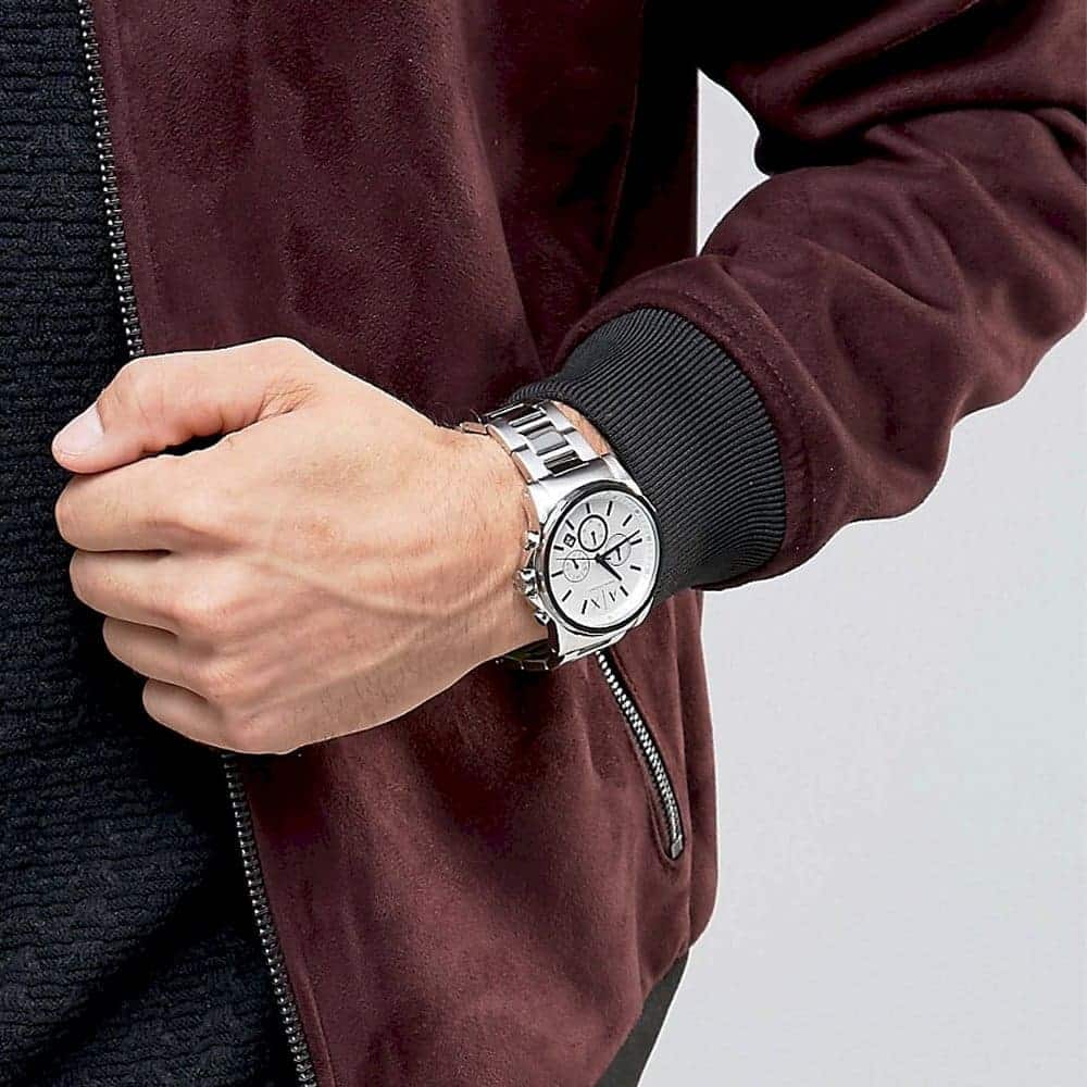 Armani Exchange CAYDE White Dial Men's Watch AX2510