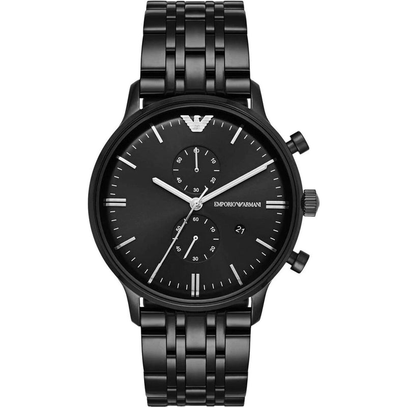 Emporio Armani Black Chronograph Men's Watch#AR1934 - Watches of New Zealand