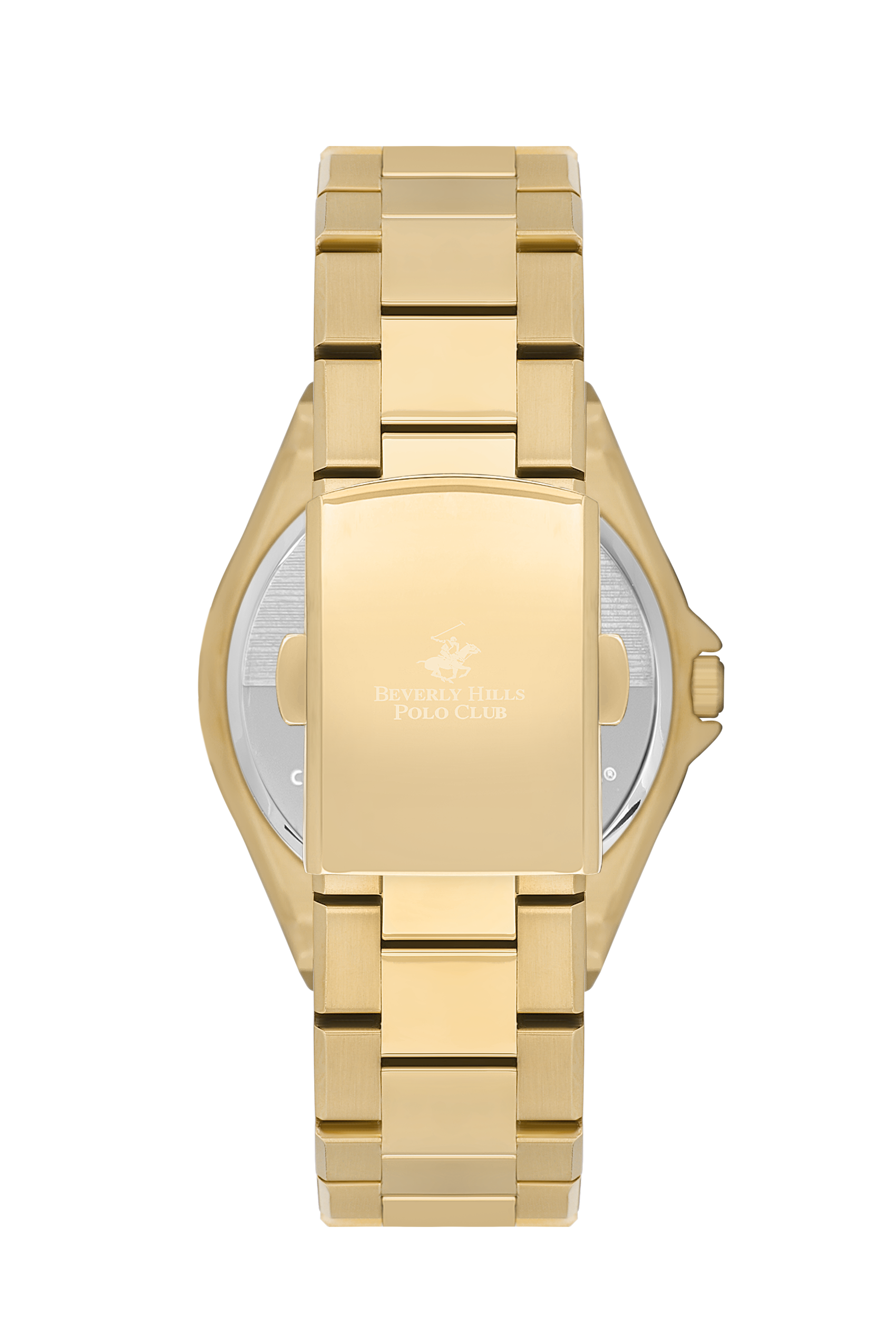 Beverly Hills Polo Club Gold & Mother Pearl Diamond Watch – BP3570X.120