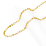 Big Daddy 10MM Anchor Mariner Bullet Diamond & Gold Link Chain - Chain