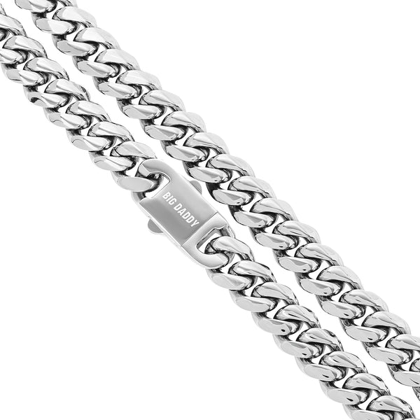 Big Daddy 10MM Cuban Link Stainless Steel Chain - Chain