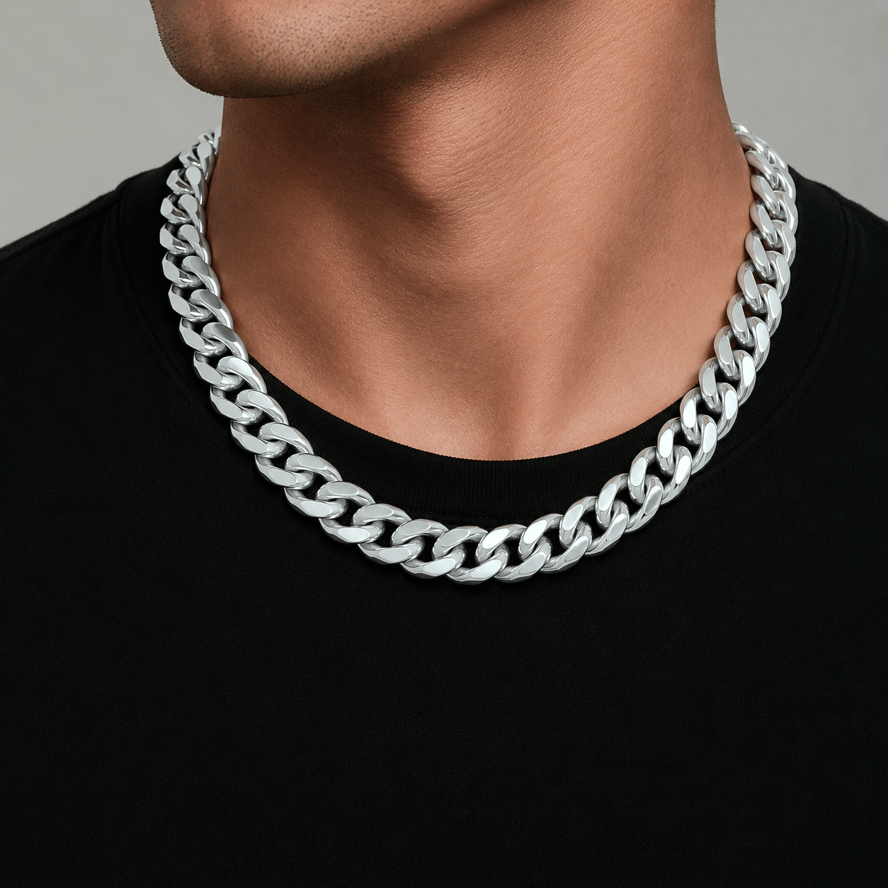 Big Daddy 12MM Cuban Link Stainless Steel Chain