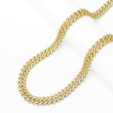 Big Daddy 12MM Gold Diamond Figaro Chain - Chain