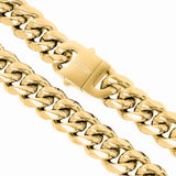 Big Daddy 18MM Cuban Link 18k Gold Chain - Chain