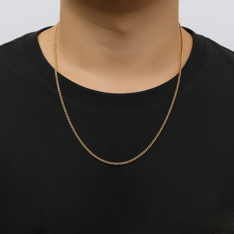 Big Daddy 2mm Cuban Gold Chain - Chain