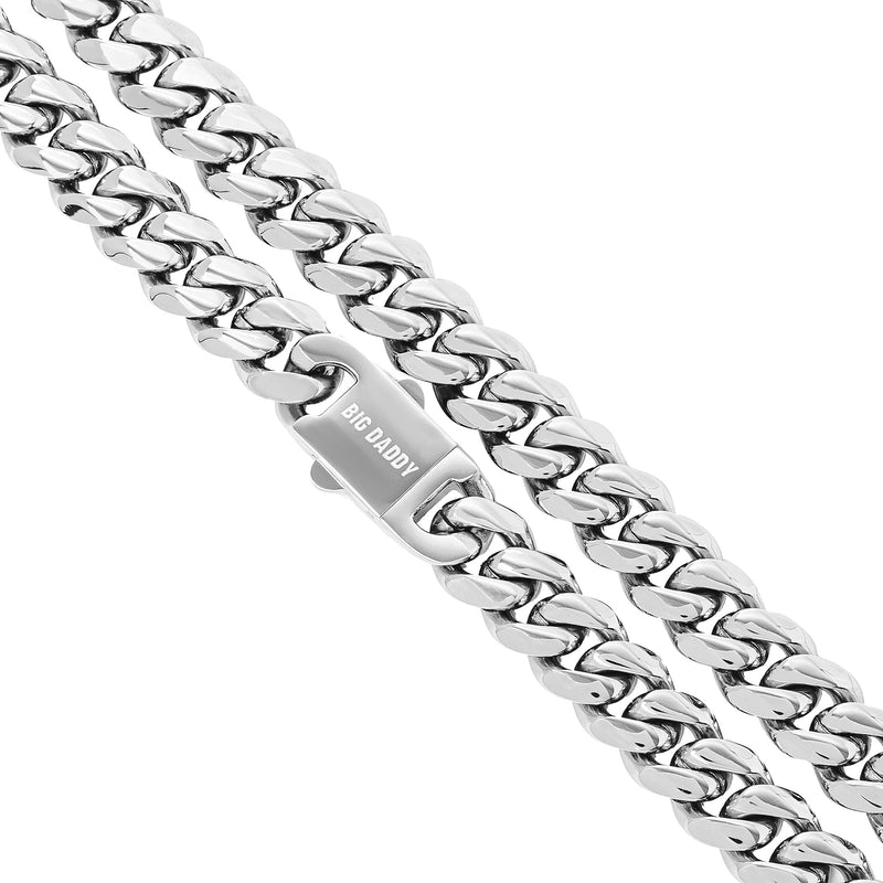 Big Daddy 8MM Cuban Link Stainless Steel Chain - Chain