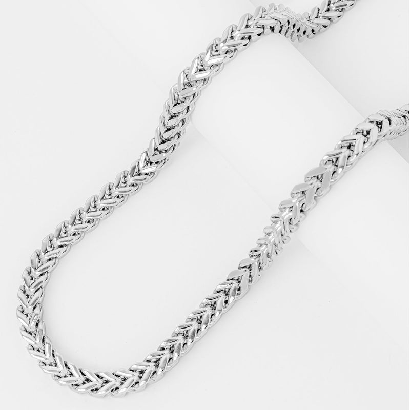 Big Daddy 8MM Silver Cuban Chain - Chain