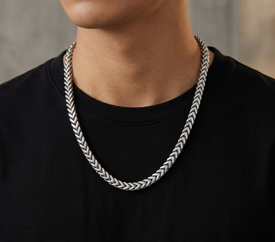 Big Daddy 8MM Silver Cuban Chain