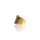 Big Daddy Iced Out Square Bling Ring - Ring